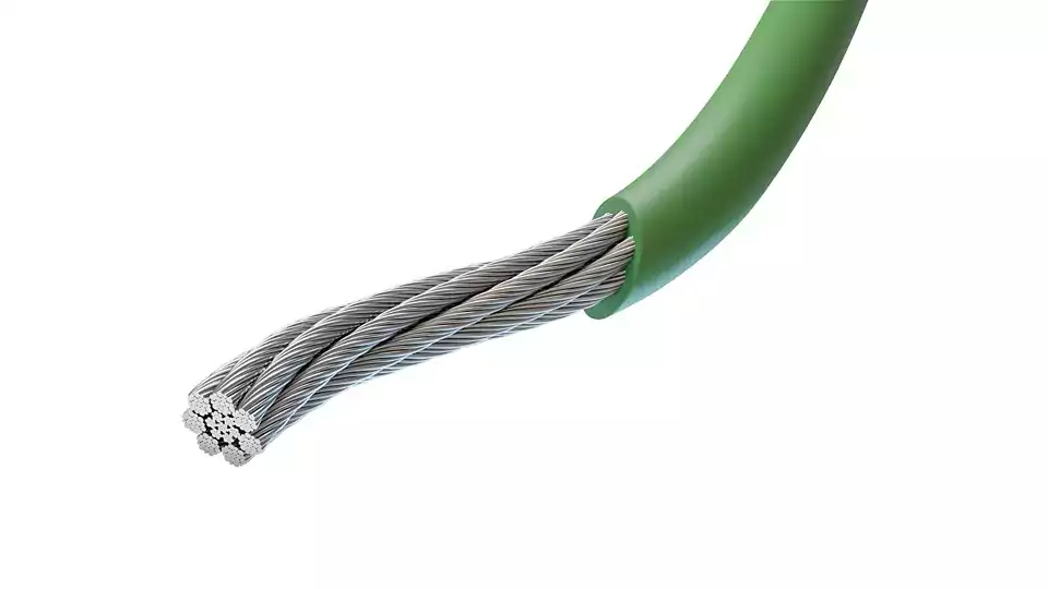 Flexisteel®电梯包覆钢丝绳